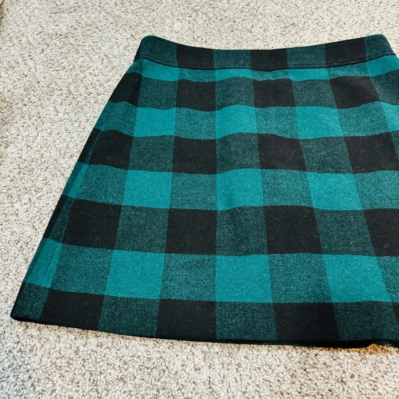 NWT J.Crew Wool Blend A-Line Mini Skirt Size 14 - Picture 9 of 9